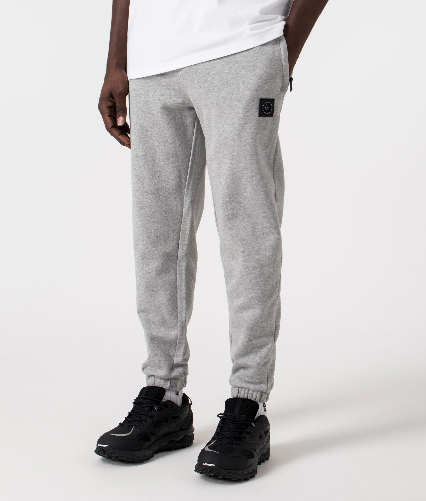 Marshall Artist Mens Siren Joggers - Colour: 004 Grey Marl - Size: XL