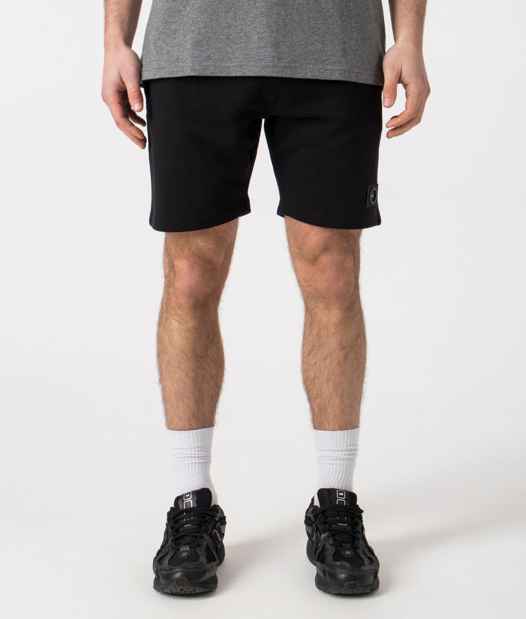 Marshall Artist Mens Siren Jersey Shorts - Colour: 001 Black - Size: Small