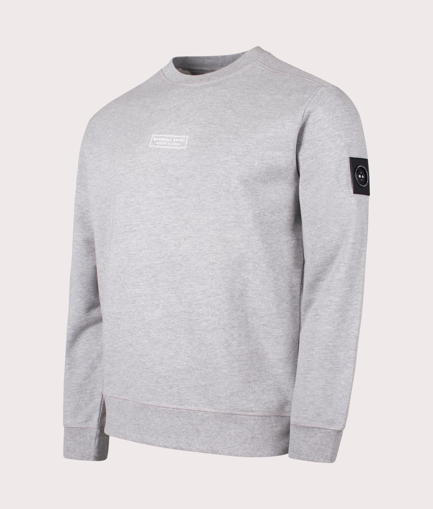 Marshall Artist Mens Siren Crew Sweatshirt - Colour: 004 Grey Marl - Size: XL