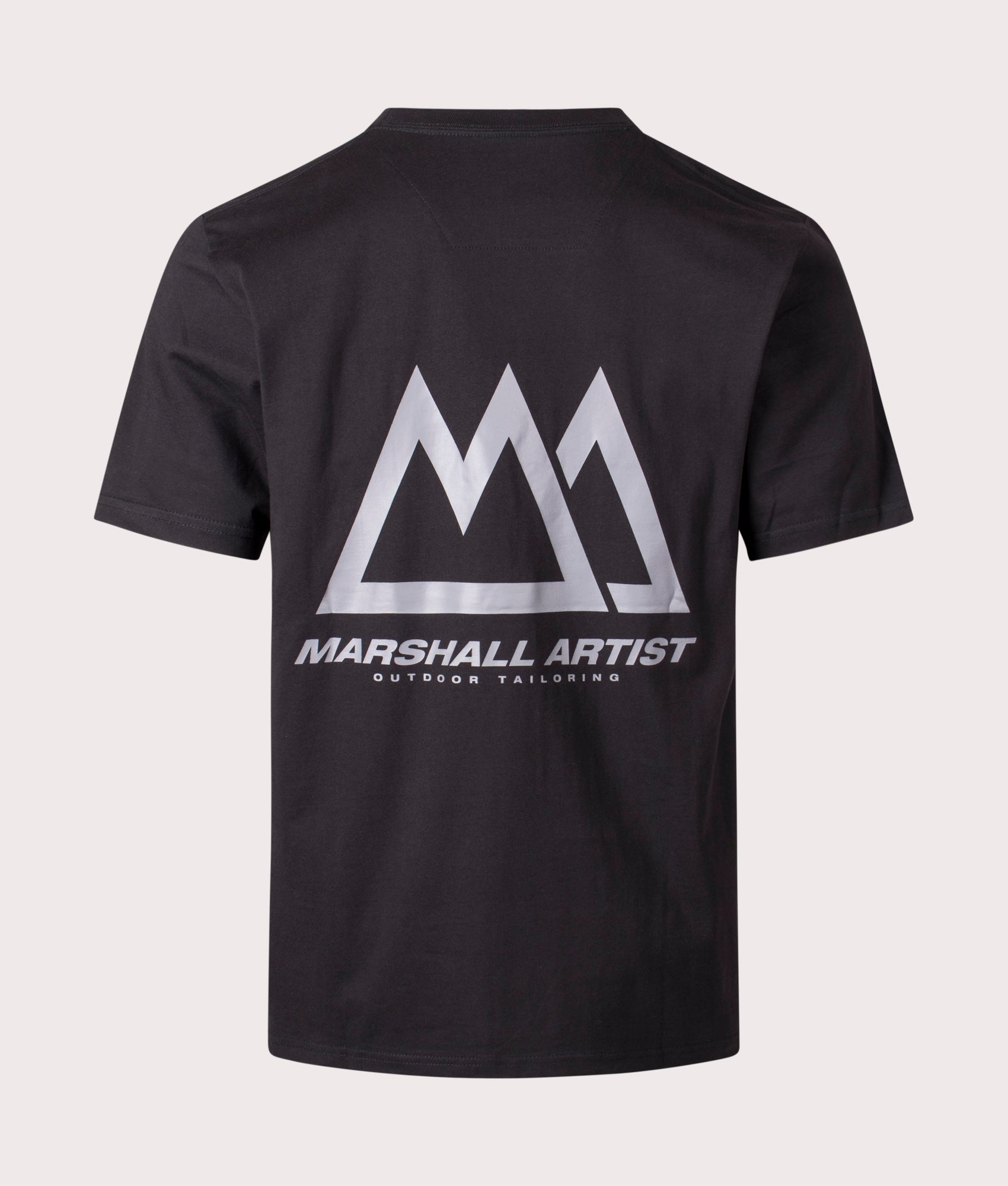 Marshall Artist Mens Mountain Tailoring T-Shirt - Colour: 001 Black - Size: Large