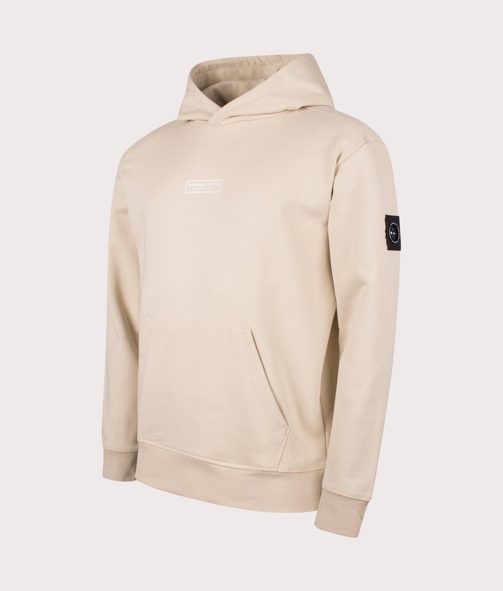 Marshall Artist Mens Siren Overhead Hoodie - Colour: 010 Sandstone - Size: Large