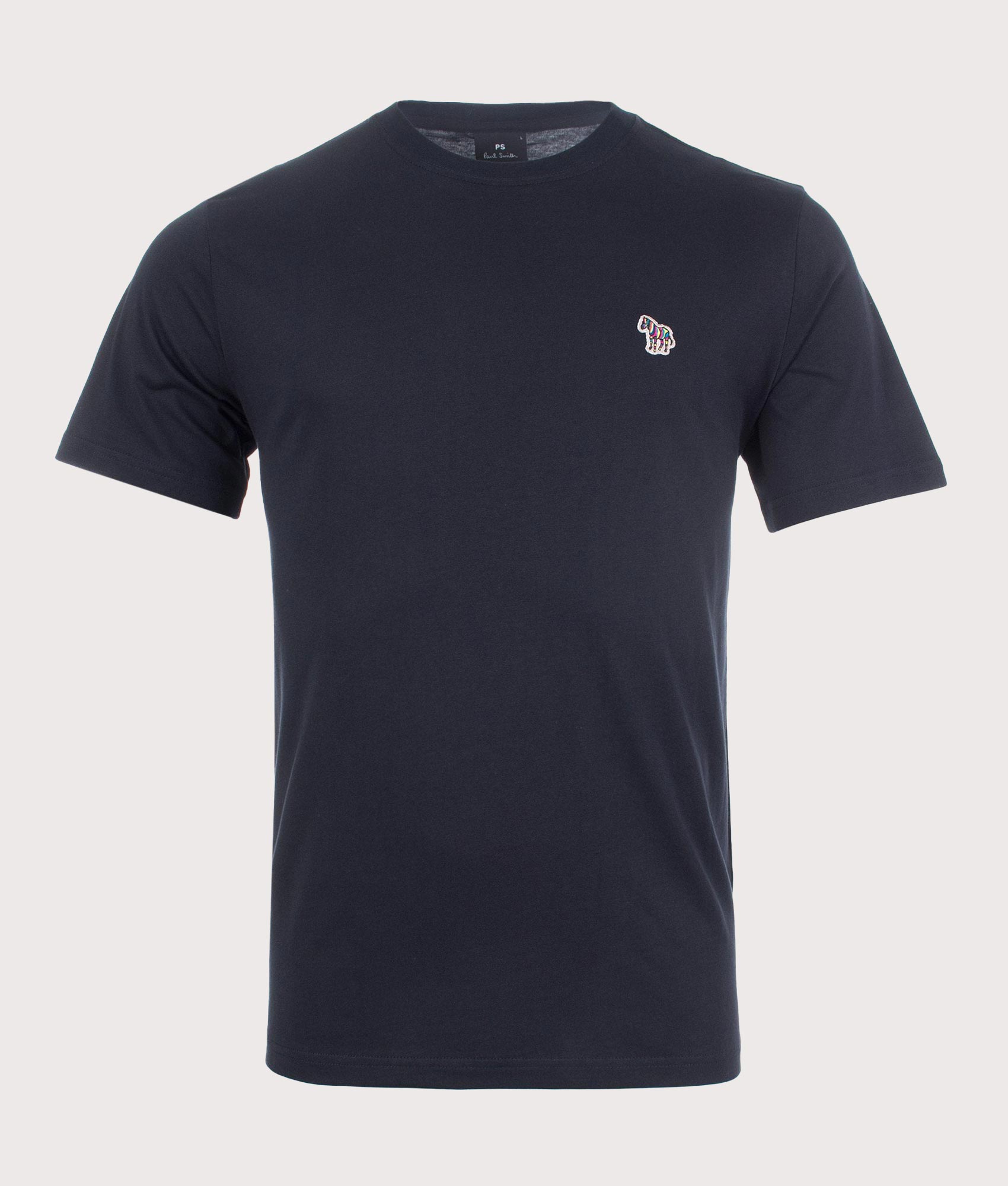 PS Paul Smith Mens Zebra Logo T-Shirt - Colour: Core 49 Navy - Size: Medium