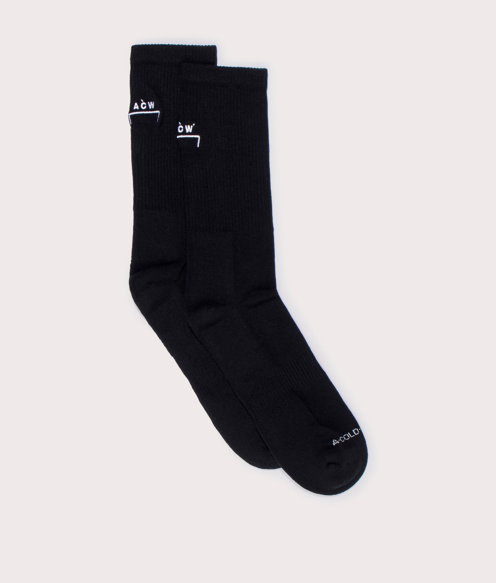 A-COLD-WALL* Mens Bracket Socks - Colour: Onyx - Size: One Size