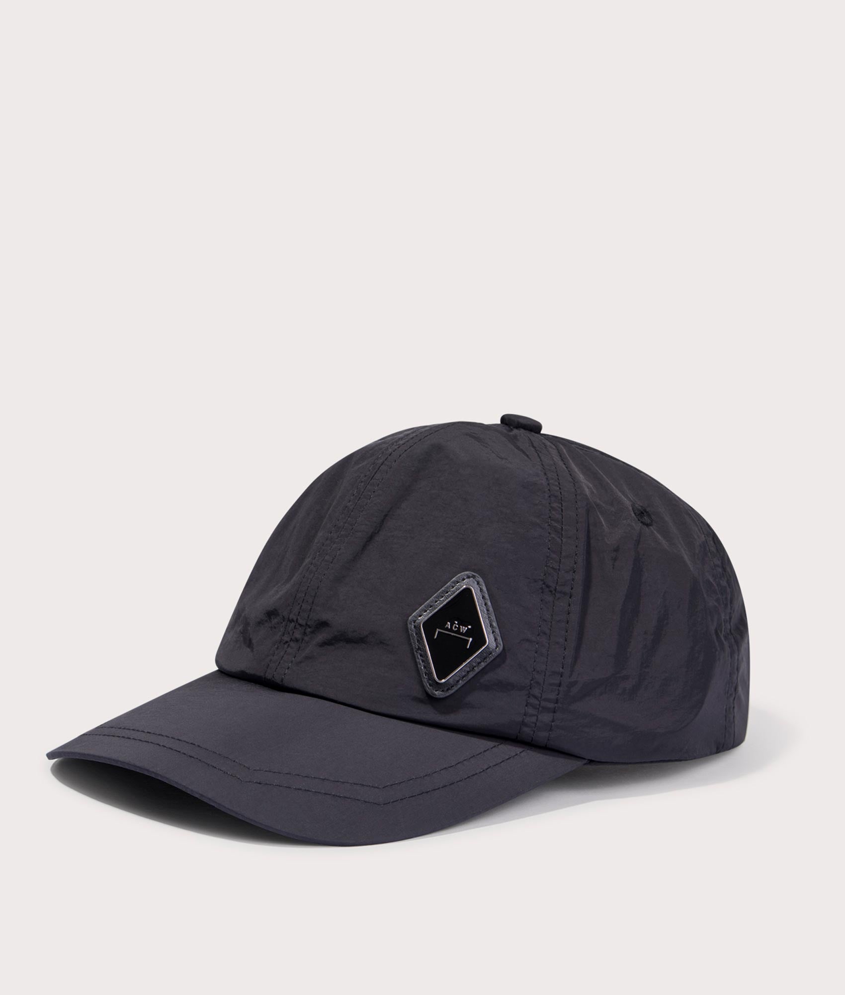 A-COLD-WALL* Mens Diamond Cap - Colour: Onyx - Size: One Size