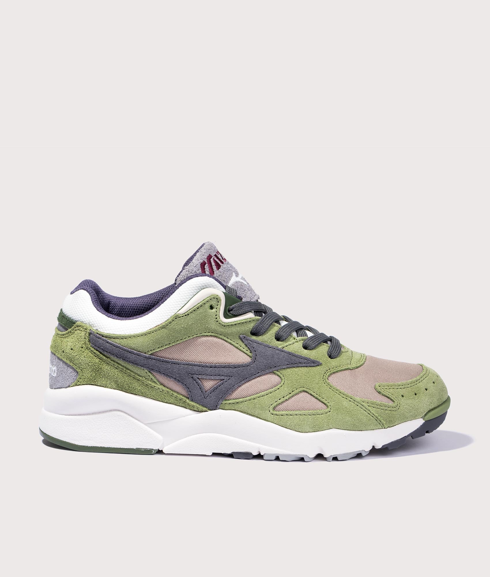 Mizuno Mens Sky Medal S Sneakers - Colour: 06 Vintage Khaki/Dark Shadow/Calliste Green - Size: 8