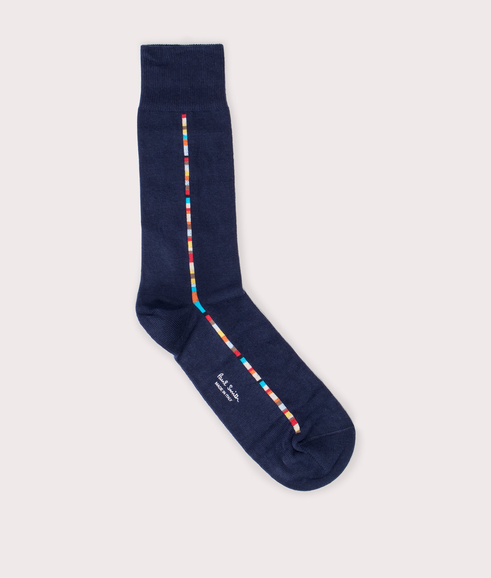 PS Paul Smith Mens Vittore Signature Stripe Socks - Colour: 47 Navy - Size: One Size