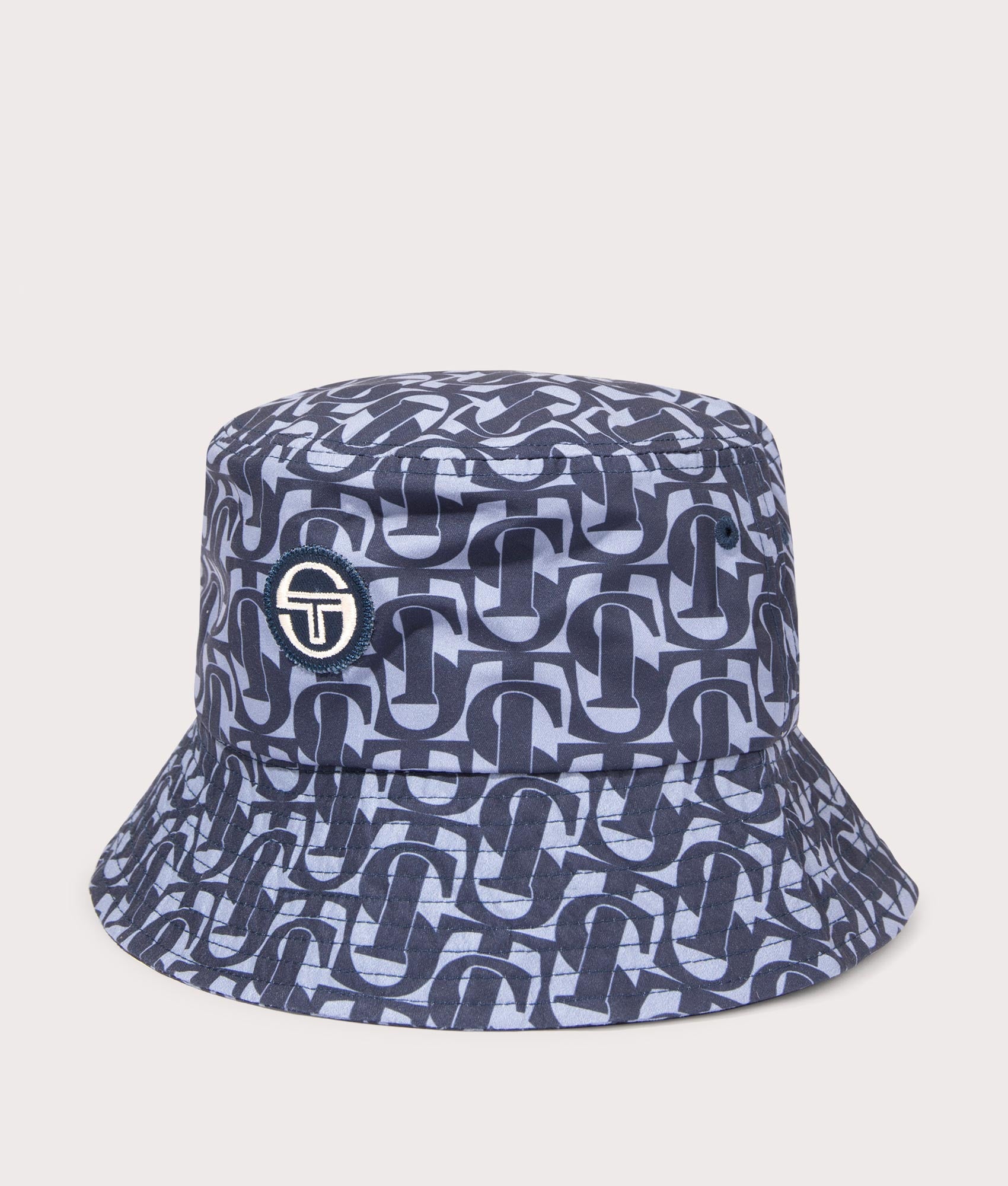 Sergio Tacchini Mens Rivers Bucket Hat - Colour: 225 Maritime Blue - Size: One Size