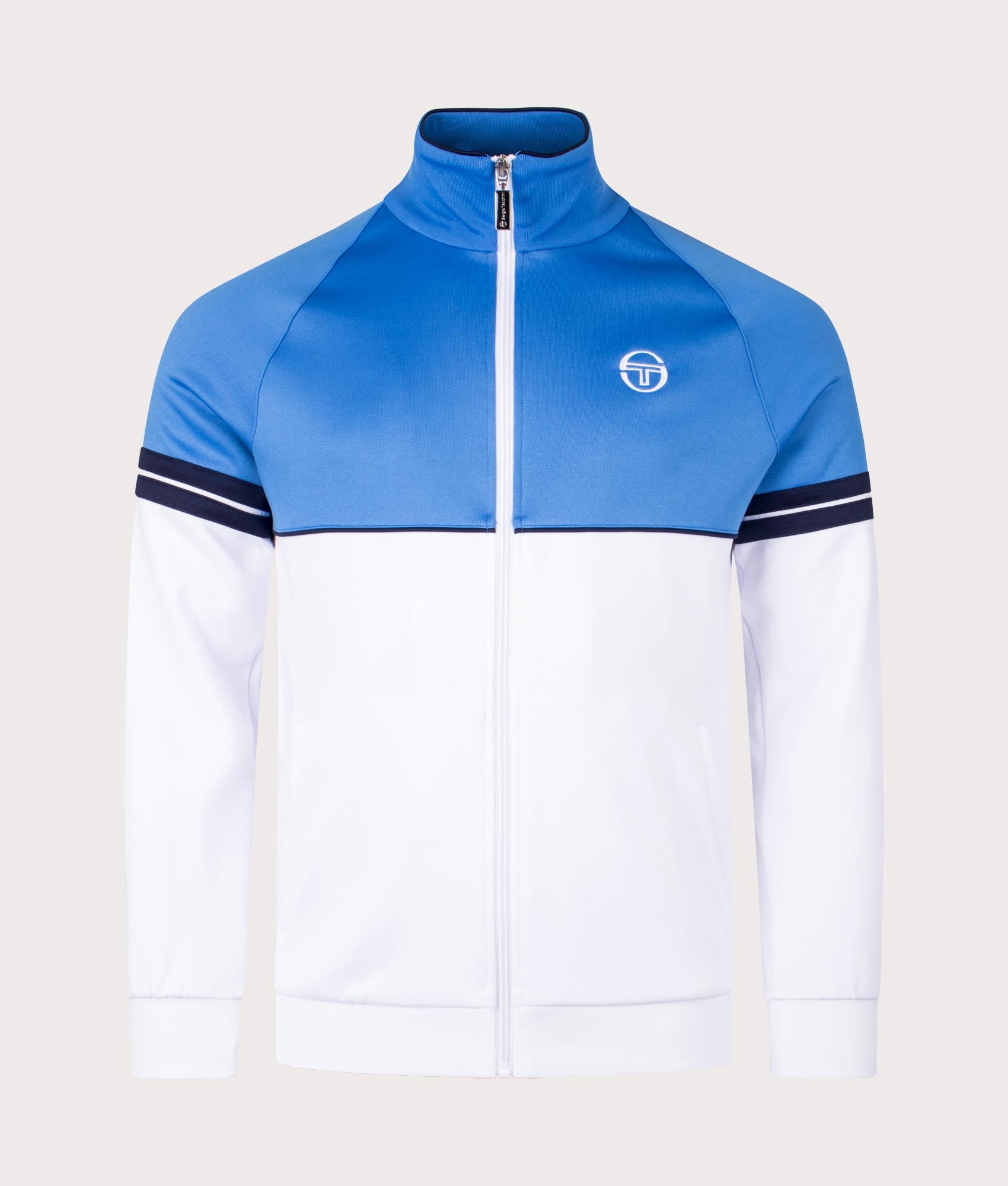 Sergio Tacchini Mens Orion Track Top - Colour: 378 Palace Blue/White - Size: XL