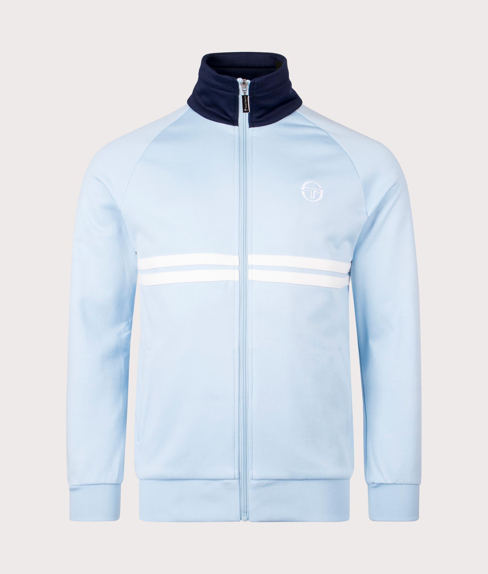 Sergio Tacchini Mens Dallas Track Top - Colour: 383 Clear Sky/Maritime Blue - Size: XXL