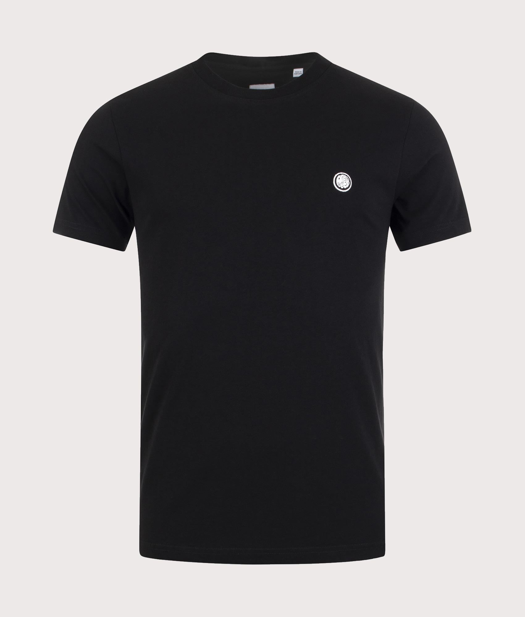 Pretty Green Mens Mitchell T-Shirt - Colour: Black - Size: Medium