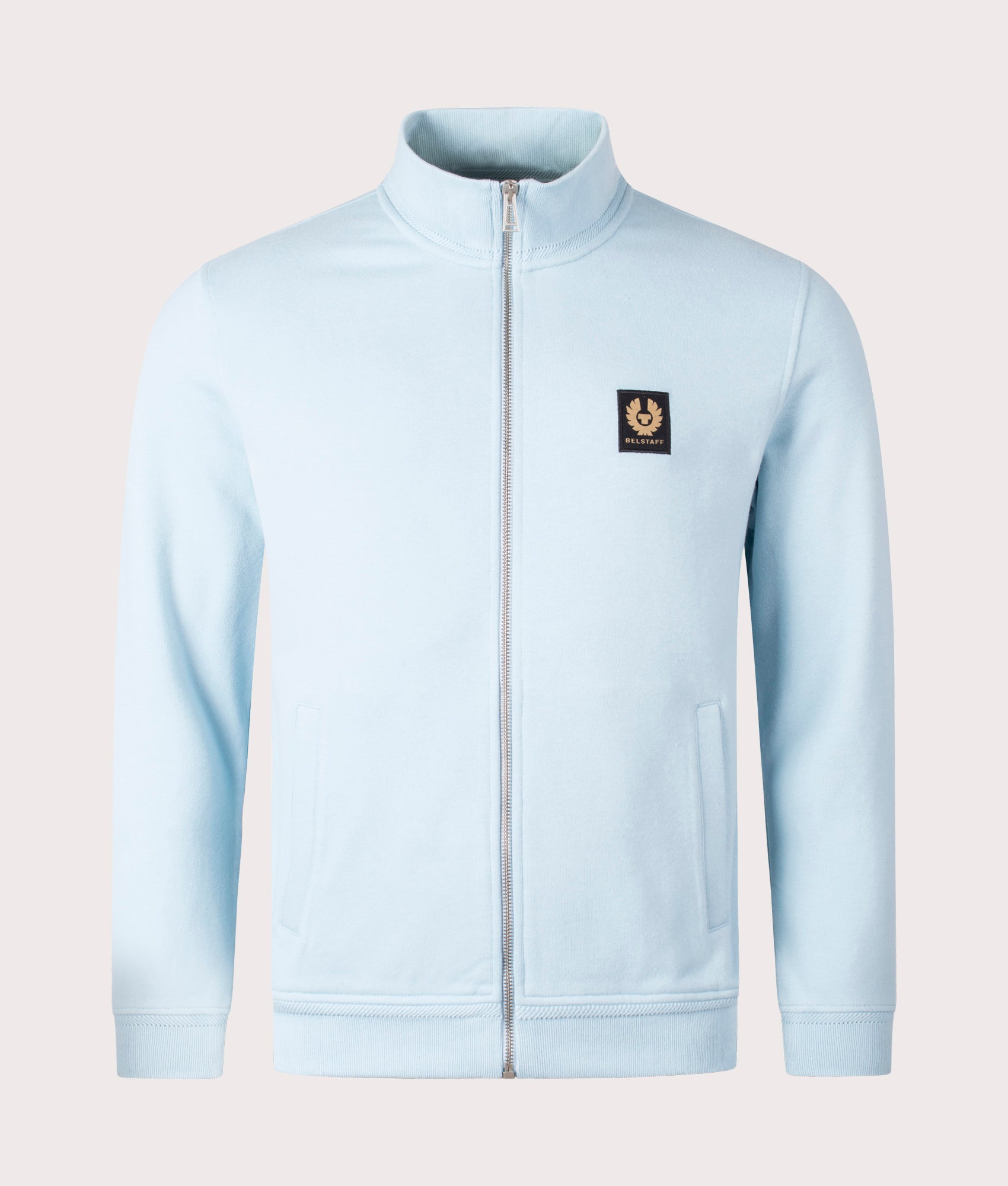 Belstaff Mens Belstaff Full Zip Sweatshirt - Colour: Skyline Blue - Size: XL