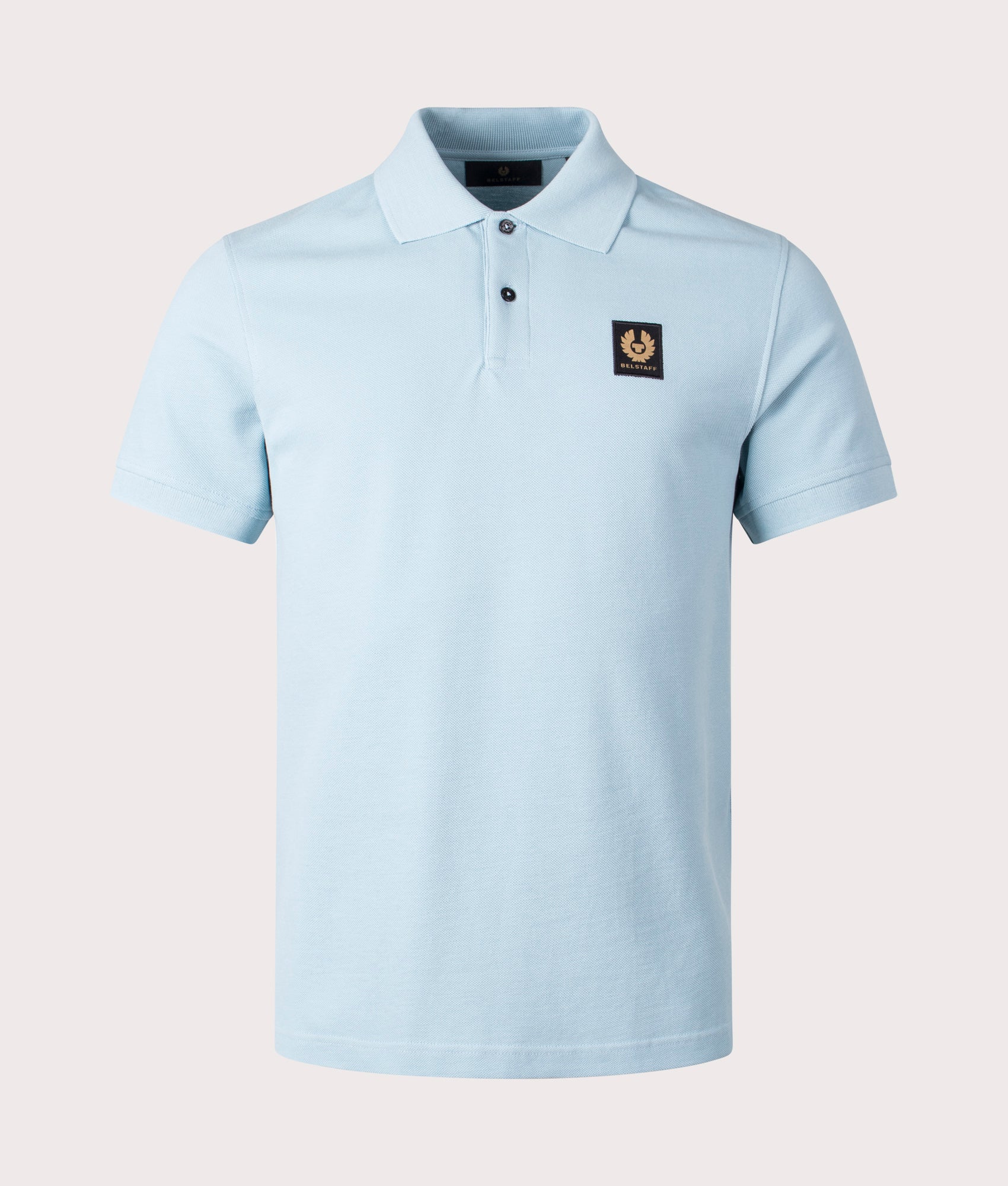 Belstaff Mens Belstaff Polo Shirt - Colour: Skyline Blue - Size: XXL