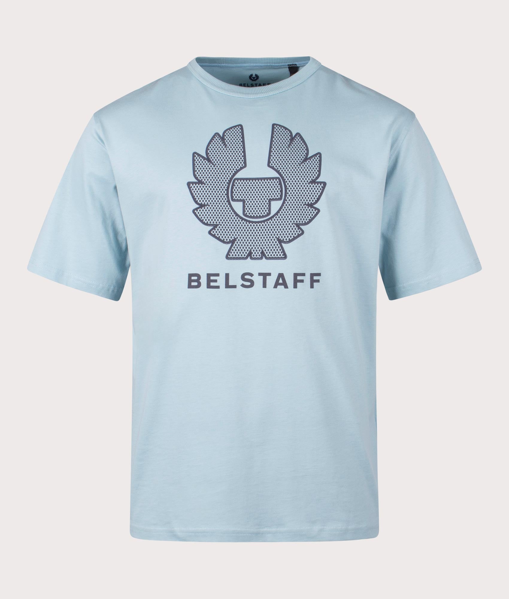 Belstaff Mens Hex Phoenix T-Shirt - Colour: Skyline Blue - Size: XXL