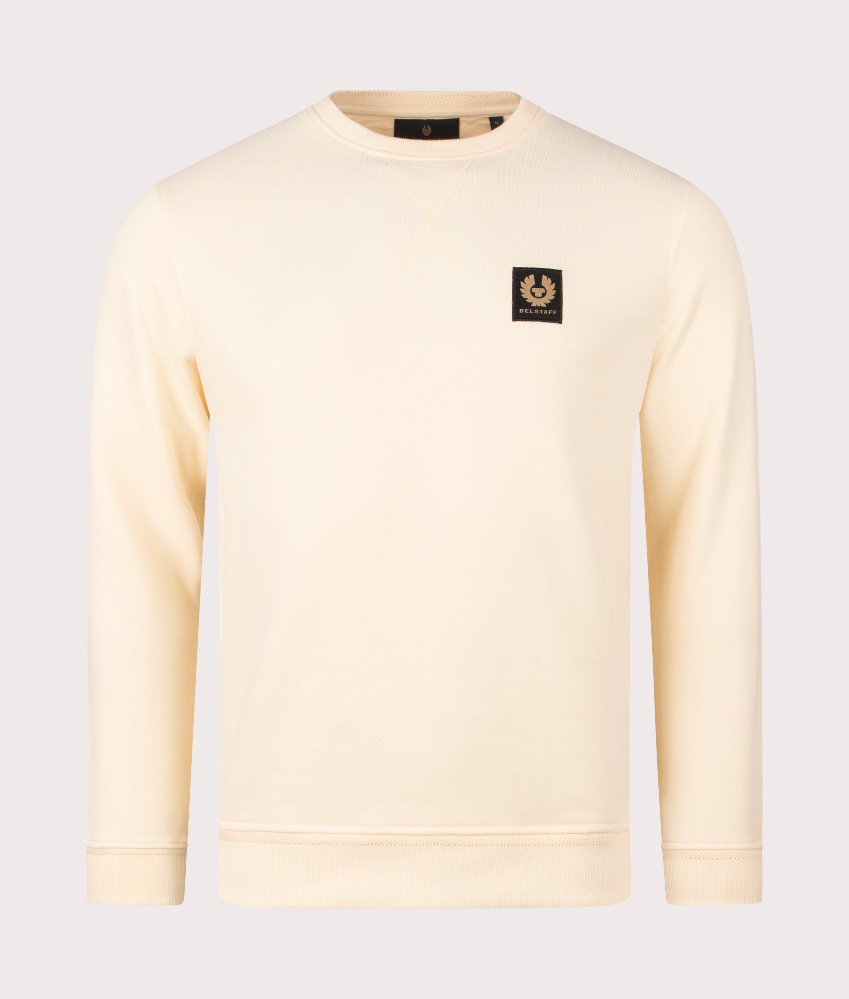 Belstaff Mens Belstaff Sweatshirt - Colour: Yellow Sand - Size: Large