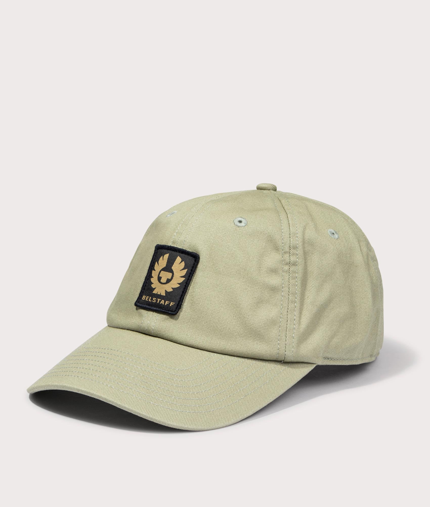 Belstaff Mens Phoenix Logo Cap - Colour: Echo Green - Size: One Size