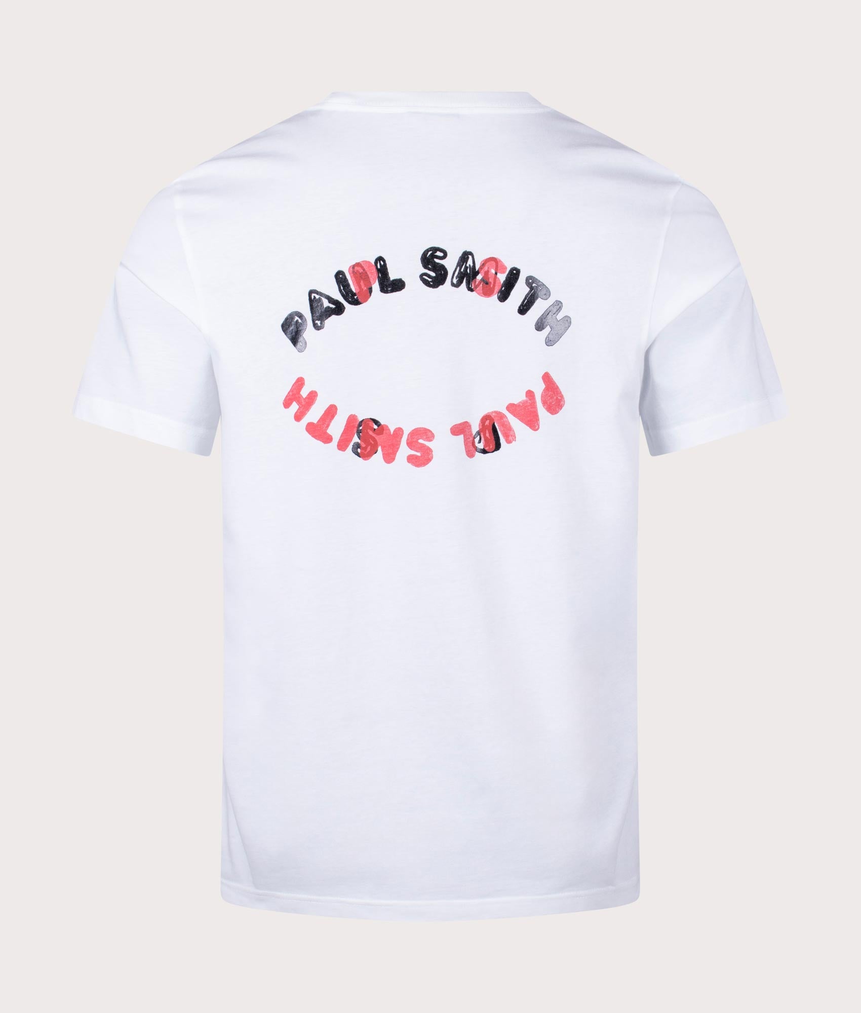 PS Paul Smith Mens Happy Eye T-Shirt - Colour: 01 White - Size: XXL