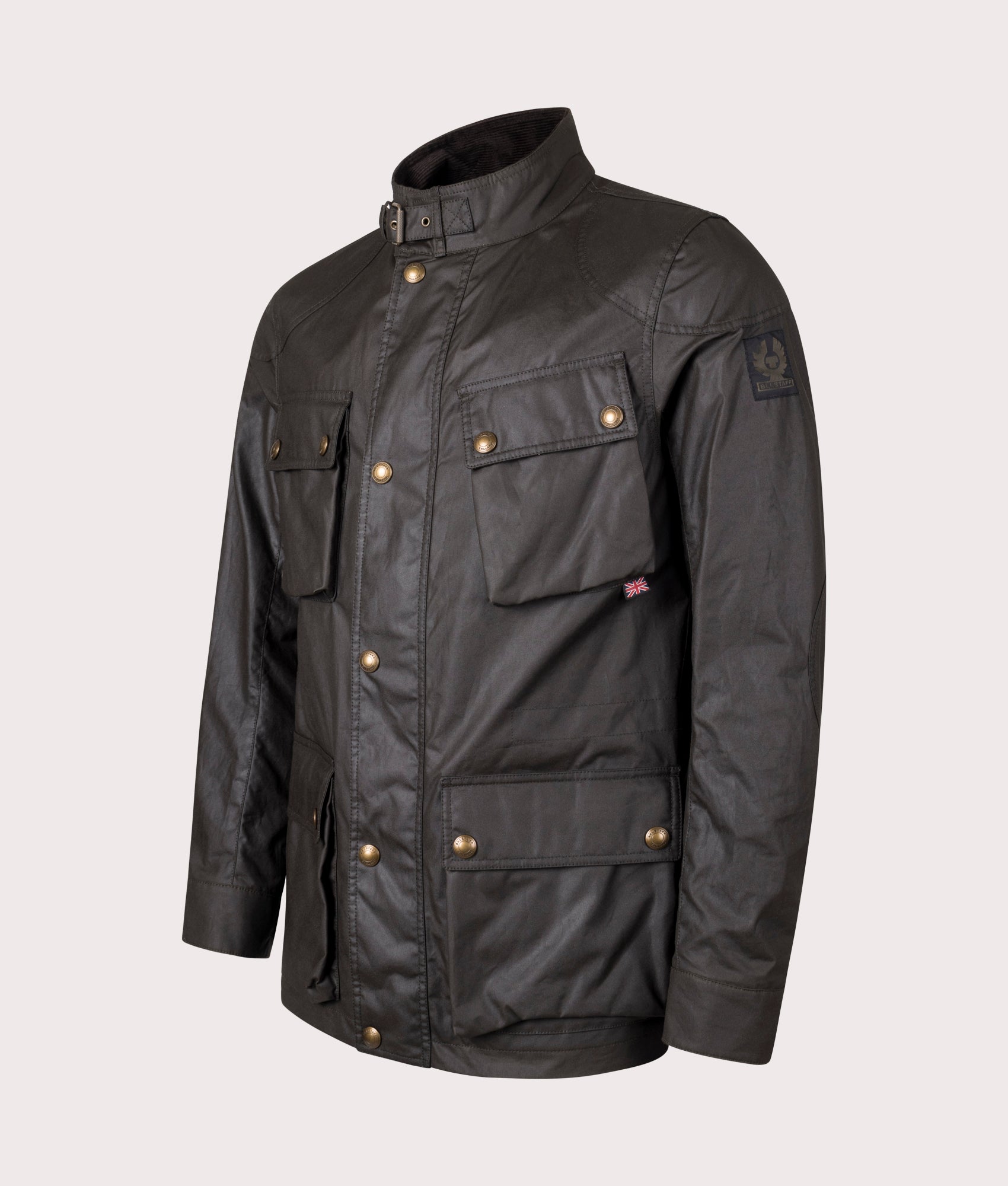 Belstaff Mens Fieldmaster Jacket - Colour: Faded Olive - Size: 48/M