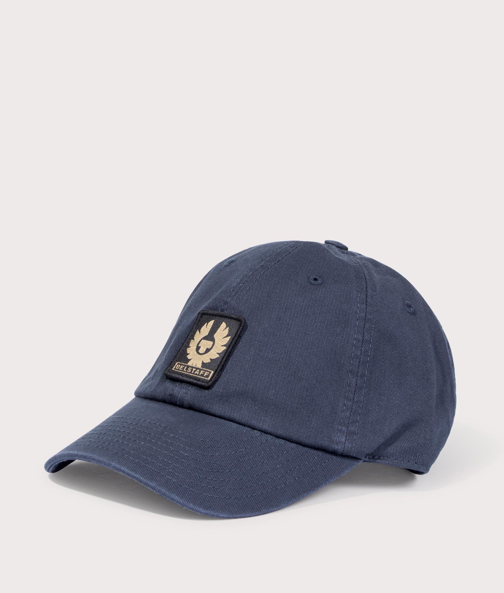 Belstaff Mens Phoenix Logo Cap - Colour: 80000 Navy - Size: One Size