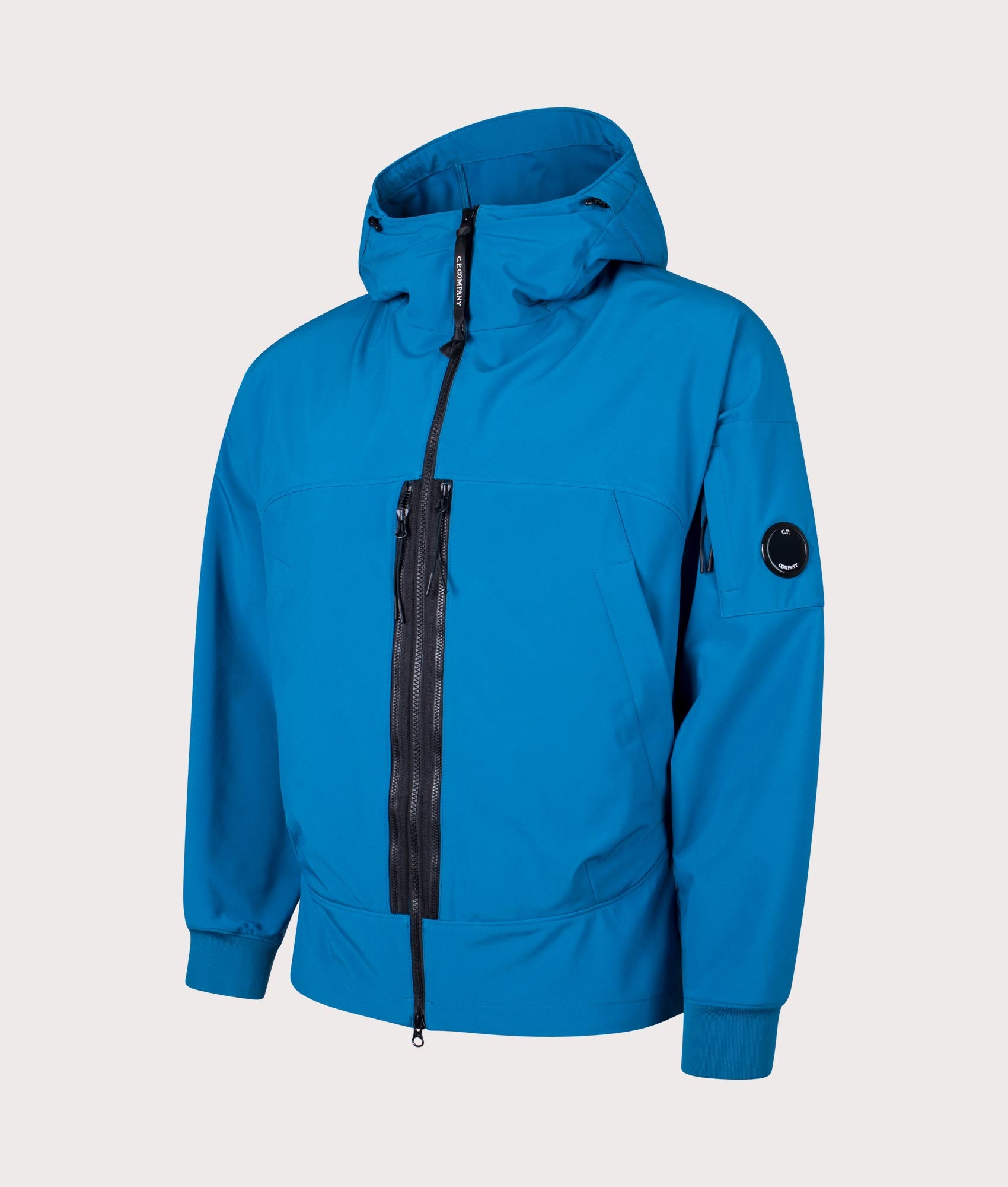 C.P. Company Mens Shell-R Hooded Jacket - Colour: 848 Ink Blue - Size: 50/L