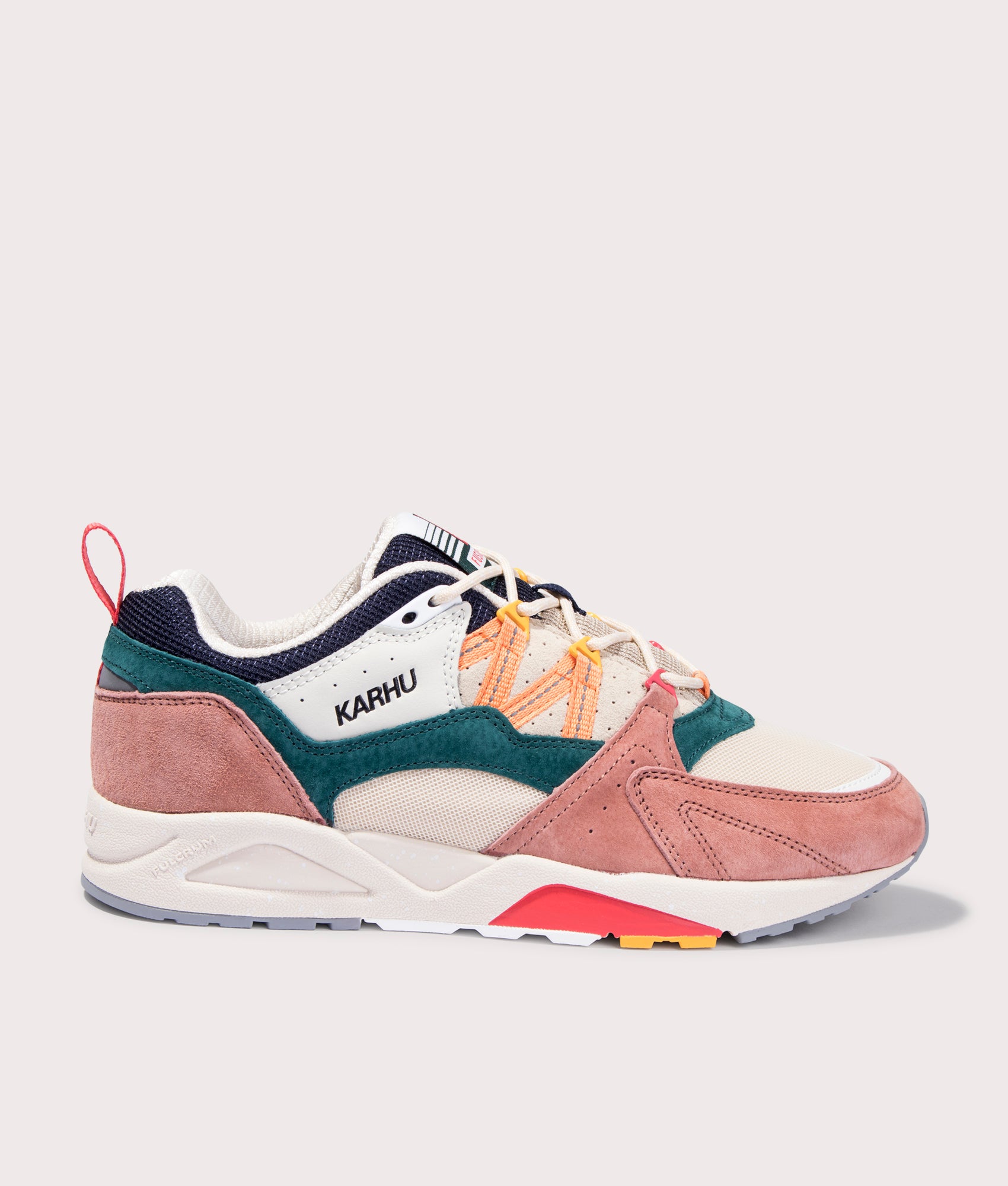 Karhu Mens Fusion 2.0 Sneakers - Colour: Cork/Tangerine - Size: 11