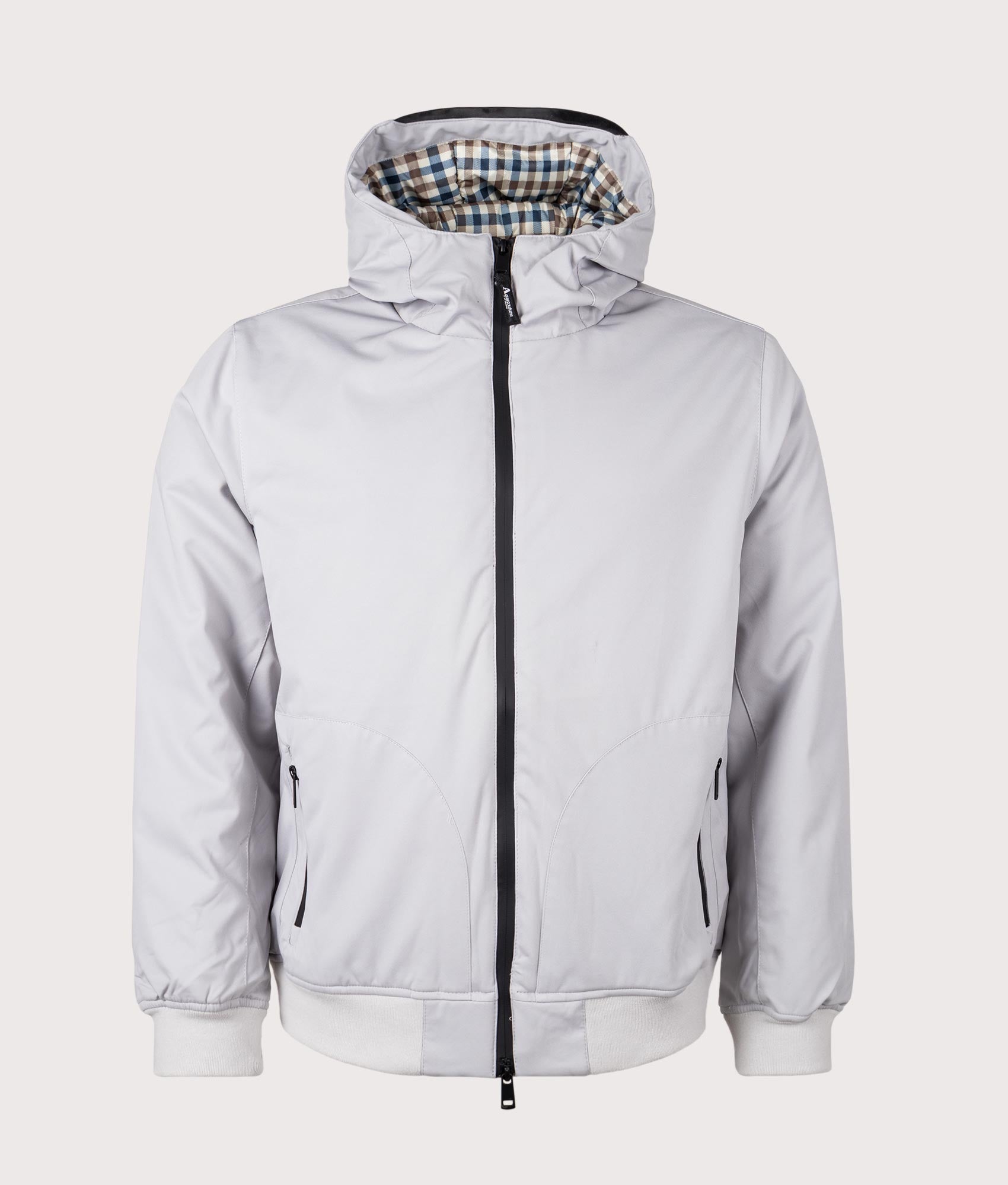 Aquascutum Mens Active Hooded Jacket - Colour: 24 Antartica - Size: XL