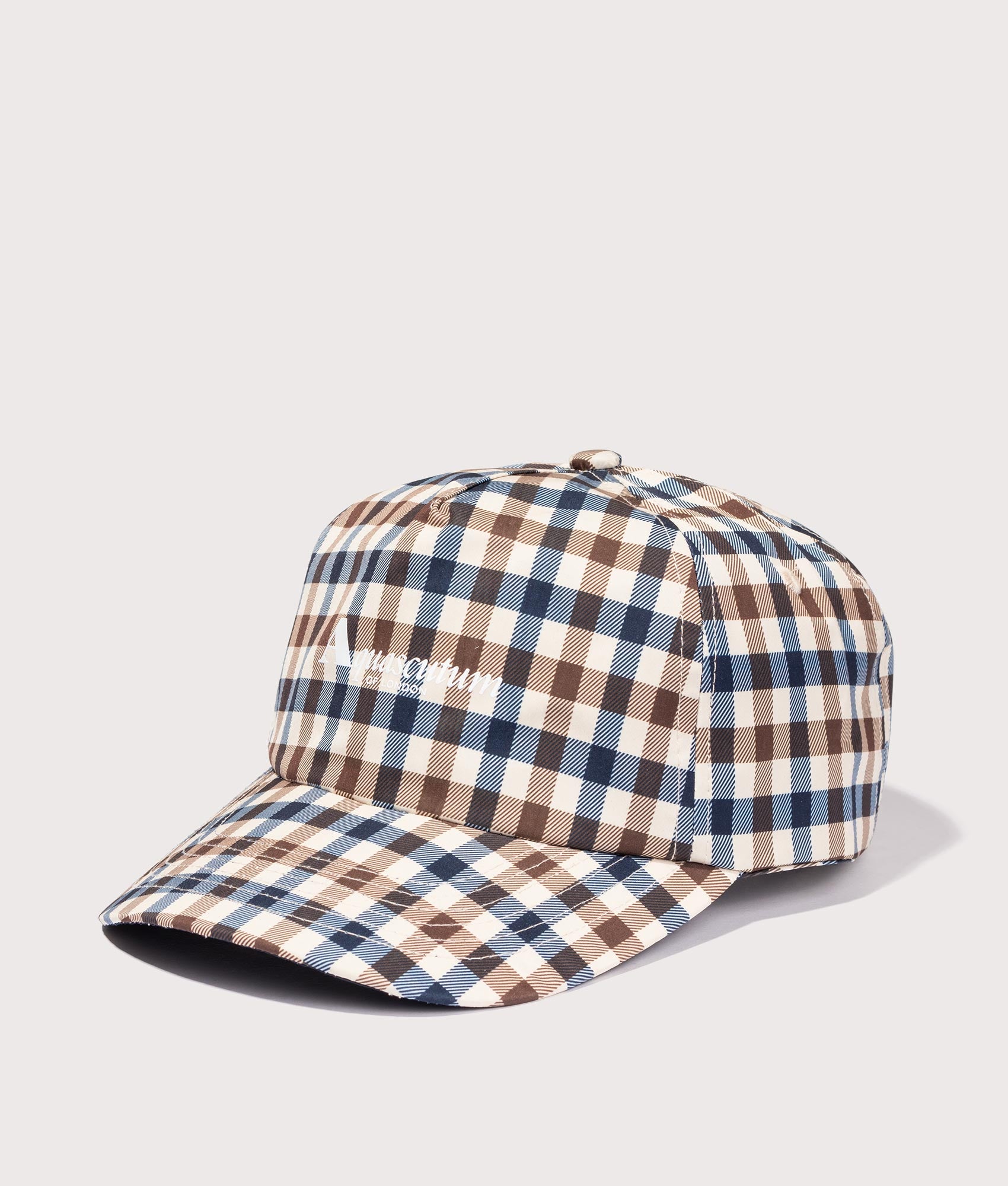 Aquascutum Mens Active Cap - Colour: 28 Club Check - Size: One Size