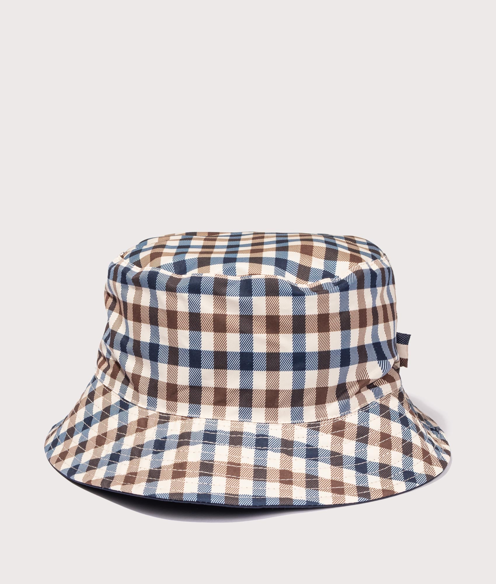 Aquascutum Mens Active Reversible Bucket Hat - Colour: 11 Navy - Size: S/M