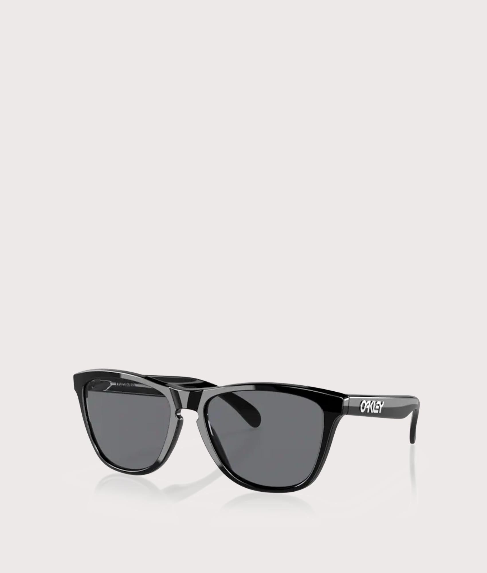 Oakley Mens Frogskins Sunglasses - Colour: 24-306 Polished Black - Size: 55