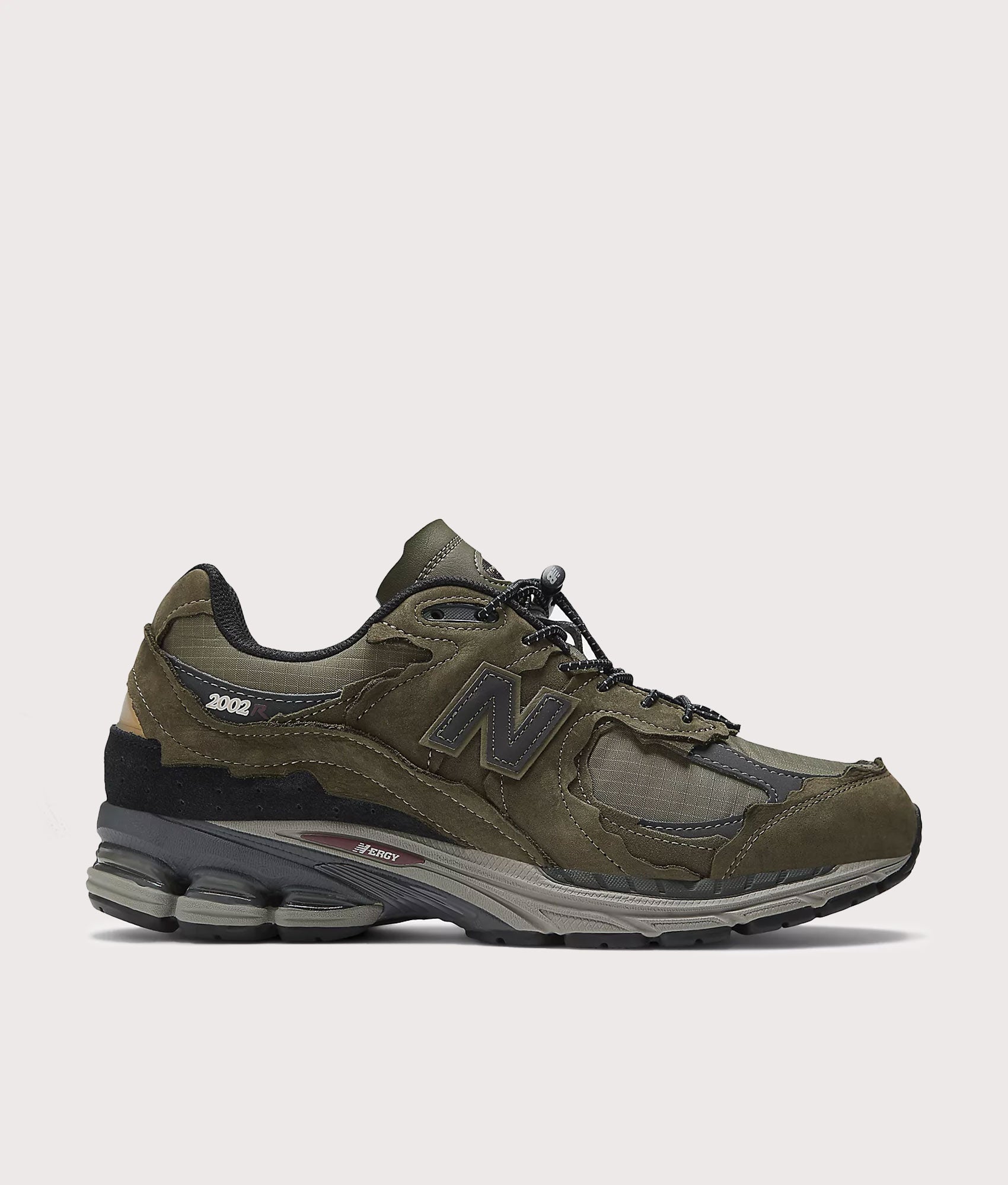 New Balance Mens 2002RD 'Protection Pack' Sneakers - Colour: M2002RDN 341 Dark Moss - Size