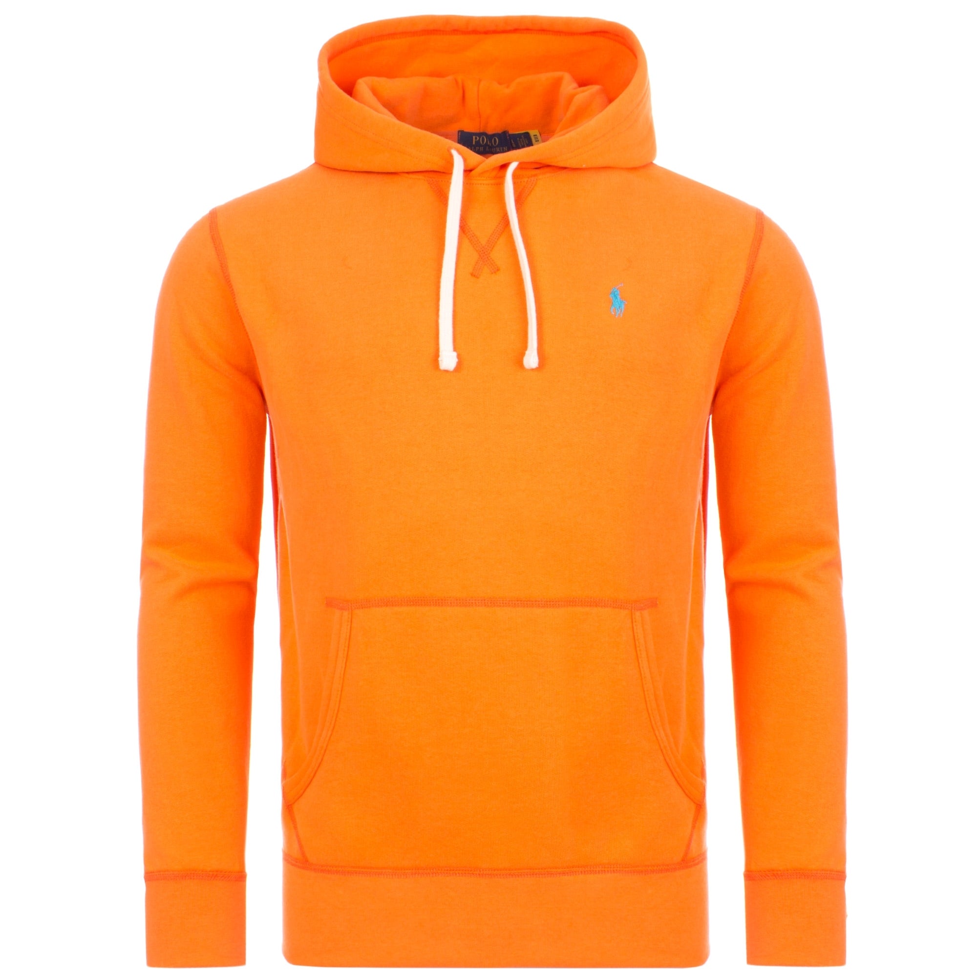Overhead Fleece Hoodie Orange | Polo Ralph Lauren | EQVVS