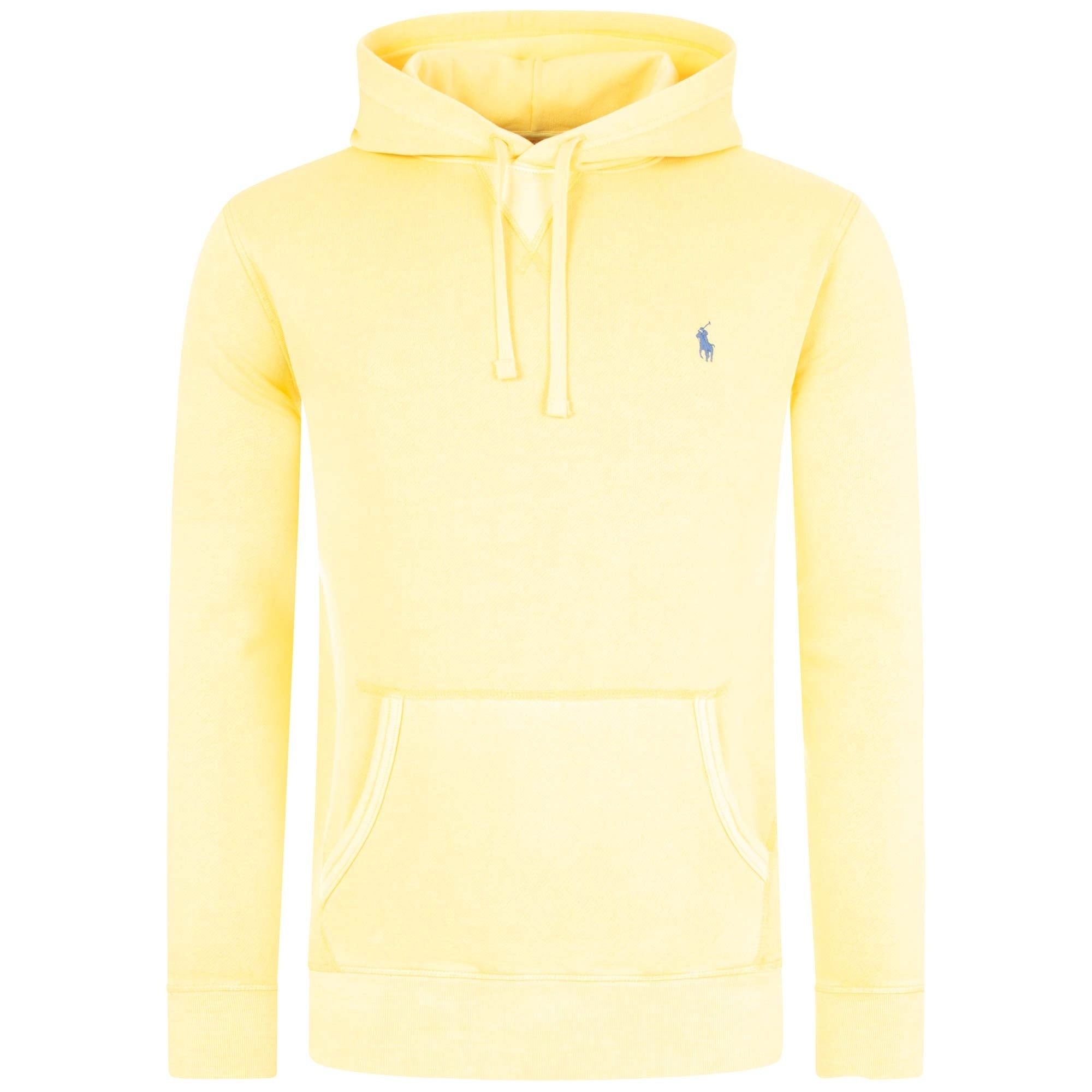 Relaxed Fit Garment Dyed Hoodie Empire Yellow | Polo Ralph Lauren | EQVVS