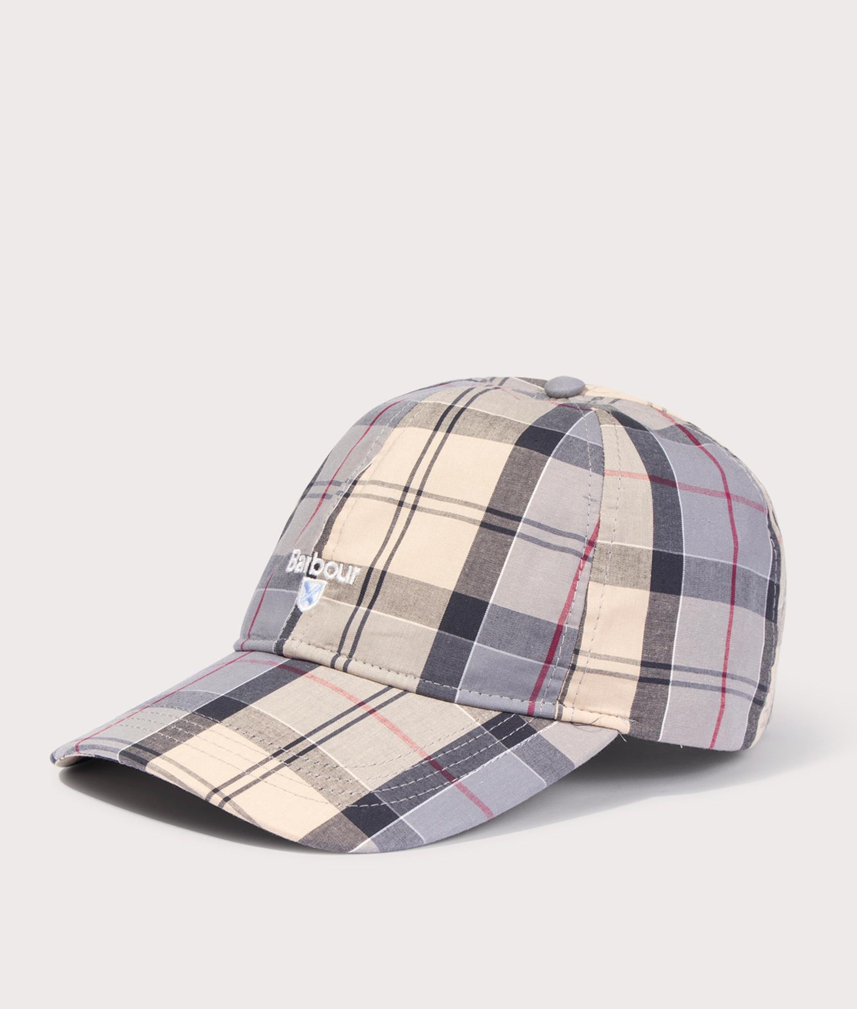 Barbour Lifestyle Mens Tartan Sports Cap - Colour: TN31 Dress Tartan - Size: One Size