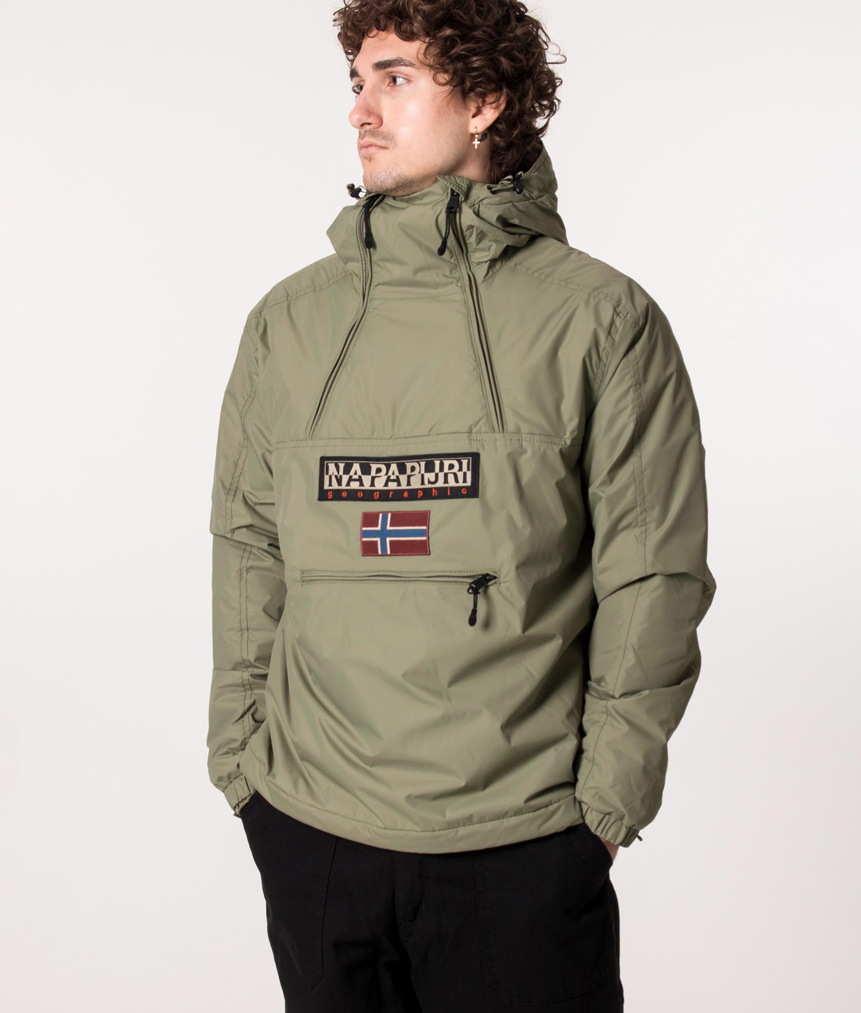Northfarer 2.0 Winter Anorak Jacket Green Lichen | Napapijri | EQVVS