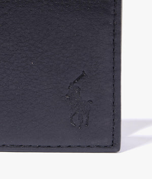 Smooth Leather Billfold Wallet Black | Polo Ralph Lauren | EQVVS