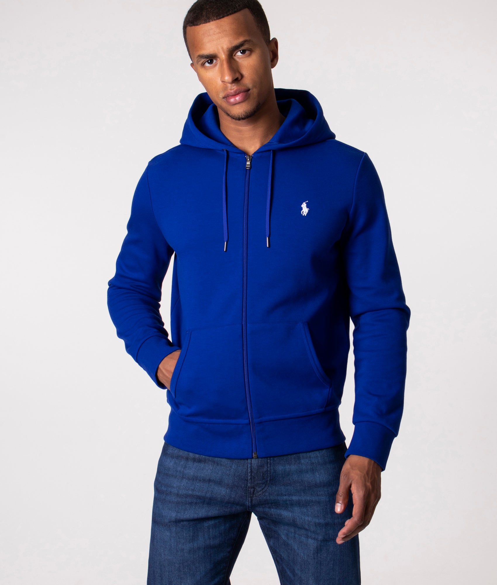 Zip Through Hoodie Heritage Royal | Polo Ralph Lauren | EQVVS