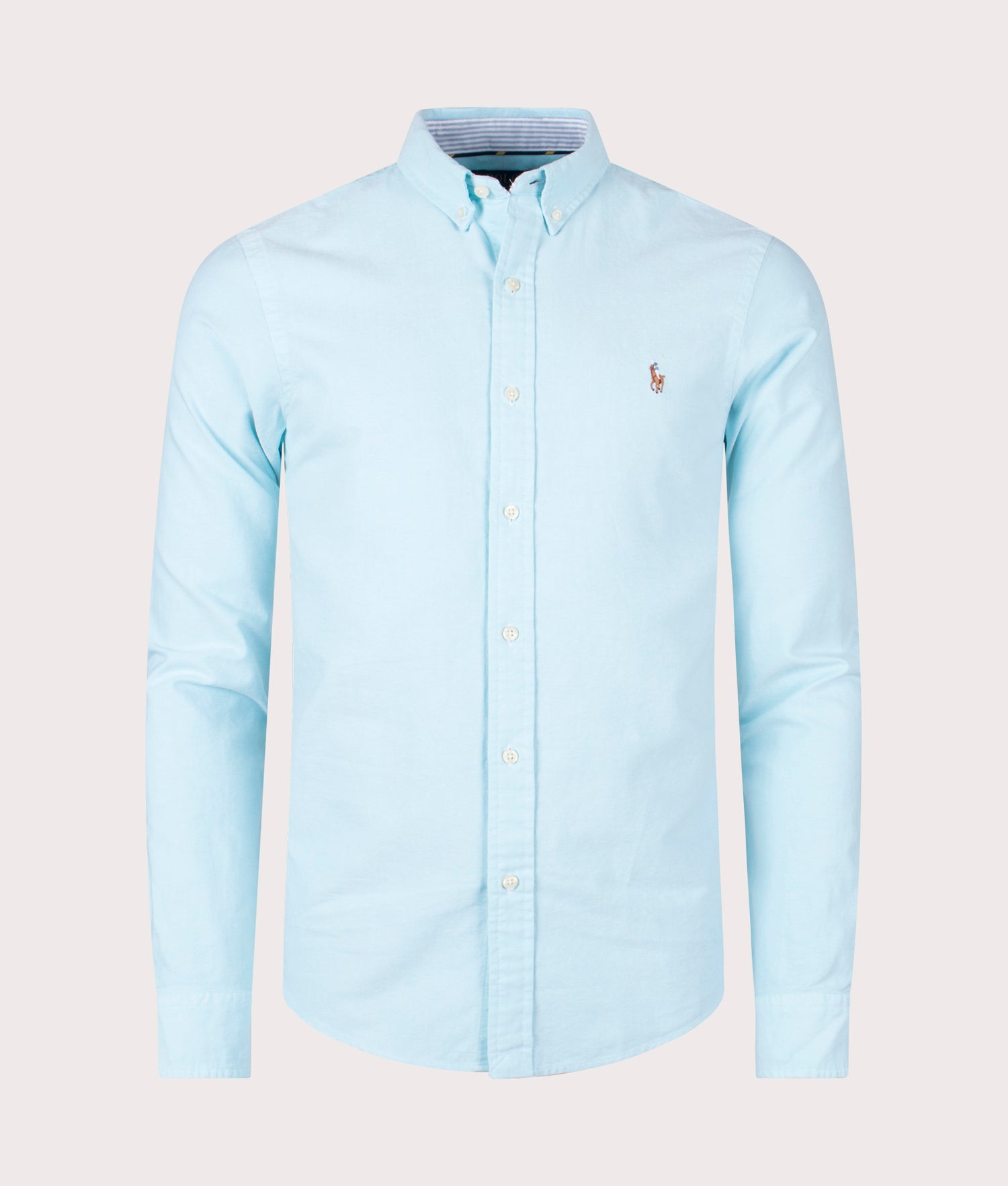 Slim Fit Lightweight Shirt Aegean Blue | Polo Ralph Lauren | EQVVS