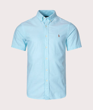Slim Lightweight Short Sleeve Shirt Blue | Polo Ralph Lauren | EQVVS