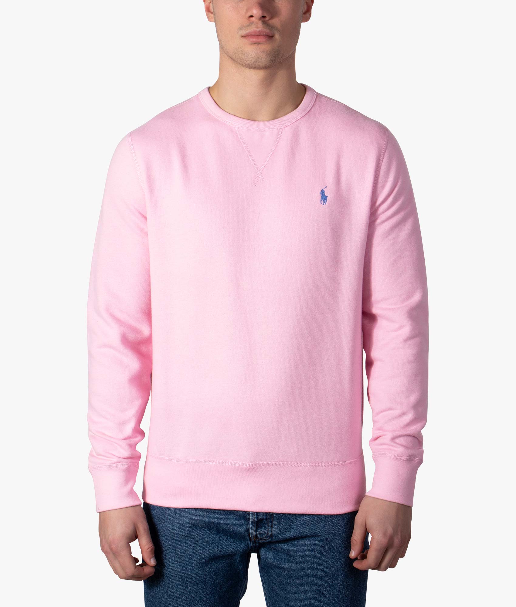 RL Fleece Sweatshirt Carmel Pink | Polo Ralph Lauren | EQVVS