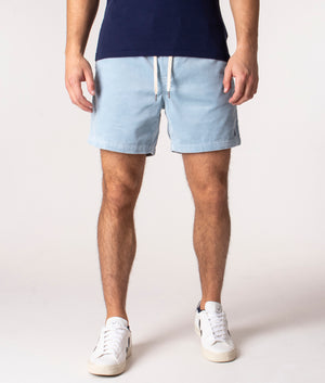 Regular Fit Corduroy Prepster Shorts Alpine Blue | Polo Ralph Lauren | EQVVS