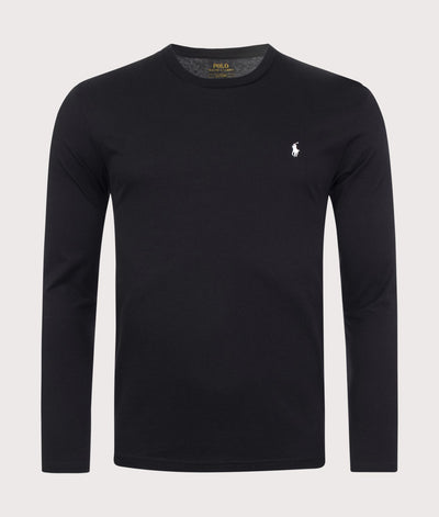 Long Sleeve Polo Shirt Moss Agate | Polo Ralph Lauren | EQVVS