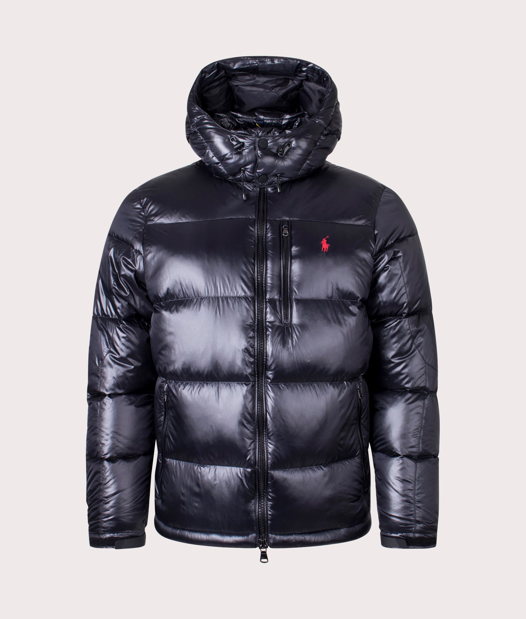 Water Repellent Down Bomber Jacket Polo Black Glossy | Polo Ralph Lauren |  EQVVS