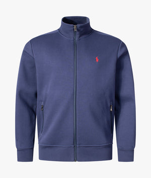 Double-Knit Mesh Track Top Cruise Navy | Polo Ralph Lauren | EQVVS