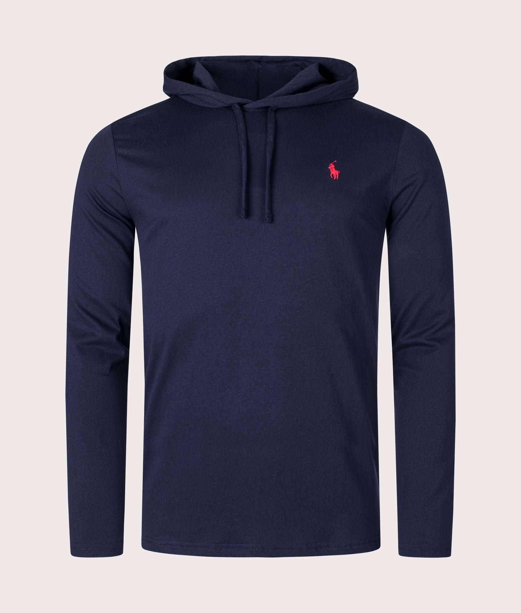 Polo Ralph Lauren Mens Lightweight Hooded T-Shirt - Colour: 013 Ink - Size: Small