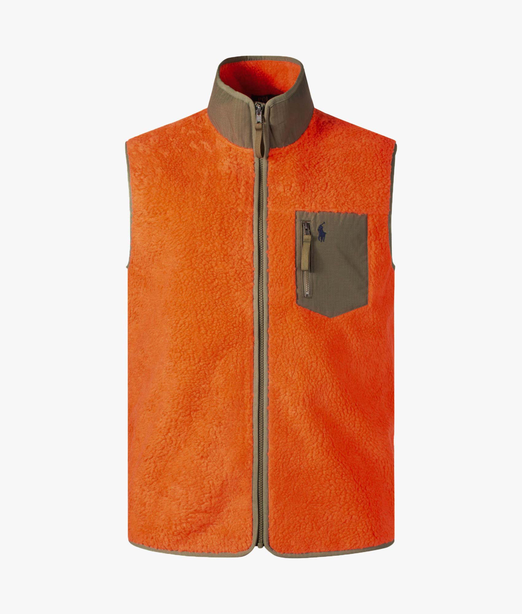 Hybrid Fleece Gilet College Orange | Polo Ralph Lauren | EQVVS