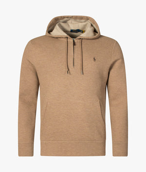 Relaxed Fit Quarter Zip Through Fleece Hoodie | Polo Ralph Lauren | EQVVS