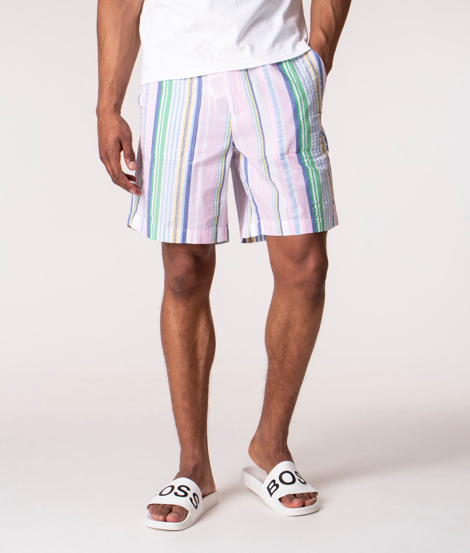 Relaxed Fit Lightweight Seersucker Shorts | Polo Ralph Lauren | EQVVS