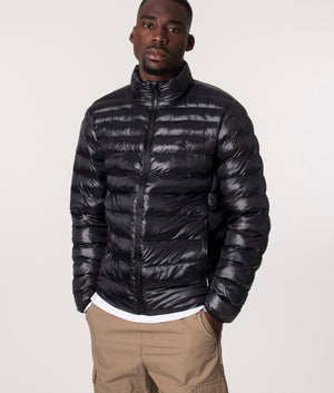 Terra Insulated Bomber Jacket Black Glossy | Polo Ralph Lauren | EQVVS