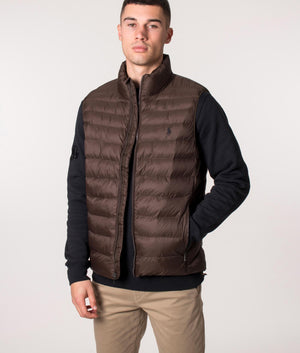 Packable Quilted Gilet Nutmeg Brown | Polo Ralph Lauren | EQVVS