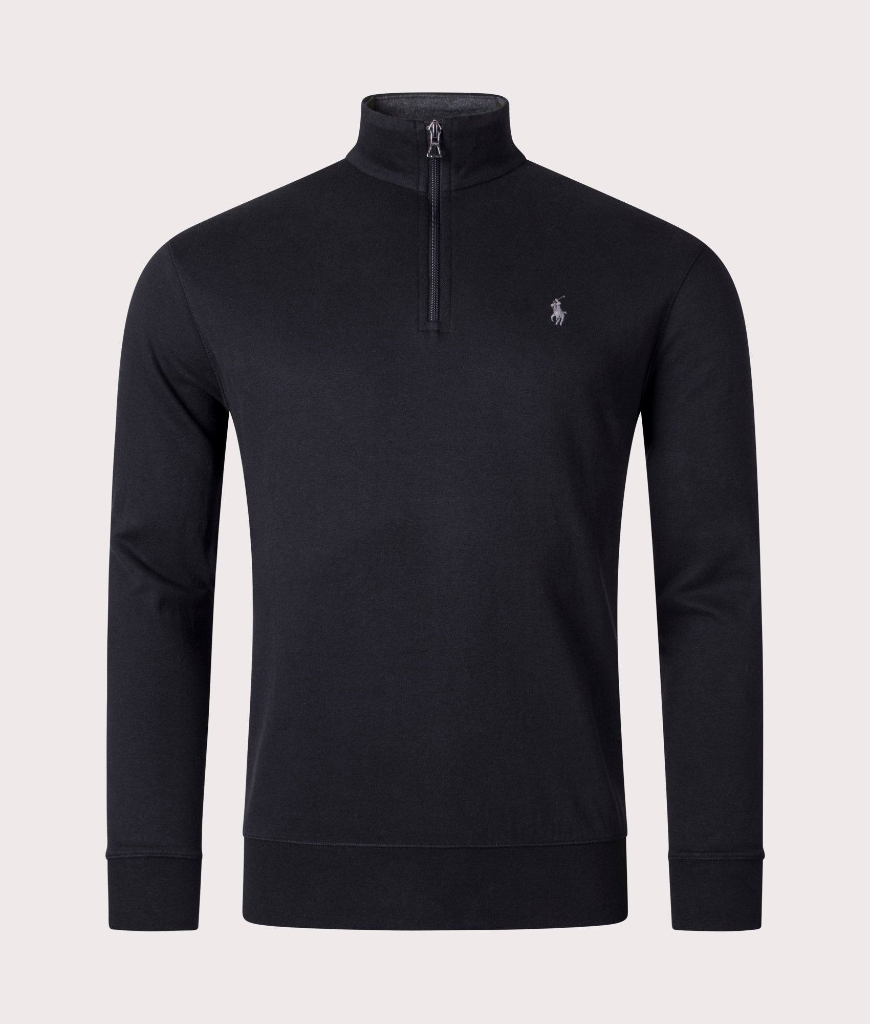 Polo Ralph Lauren Mens Quarter Zip Sweatshirt - Colour: 037 Polo Black - Size: XL