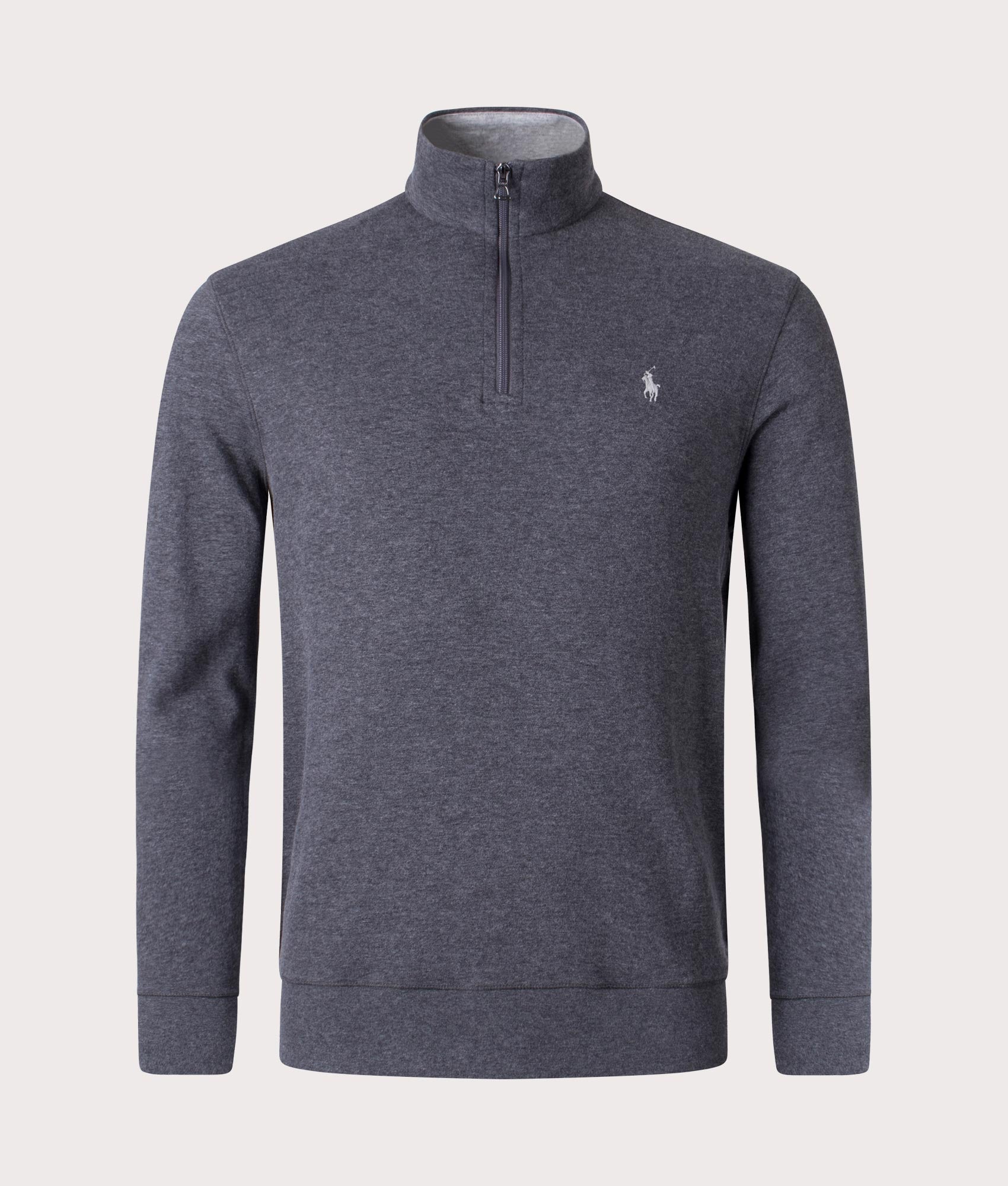 Quarter Zip Sweatshirt Dark Grey Heather | Polo Ralph Lauren | EQVVS